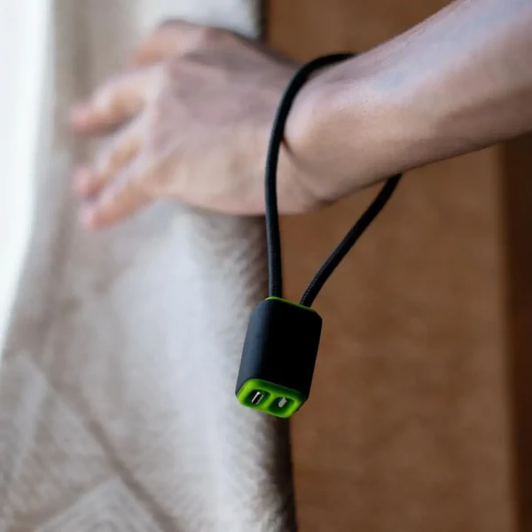 Goui Lock - Câble iPhone Porte-Clés Lightning vers Type C (27 cm) - Image 3