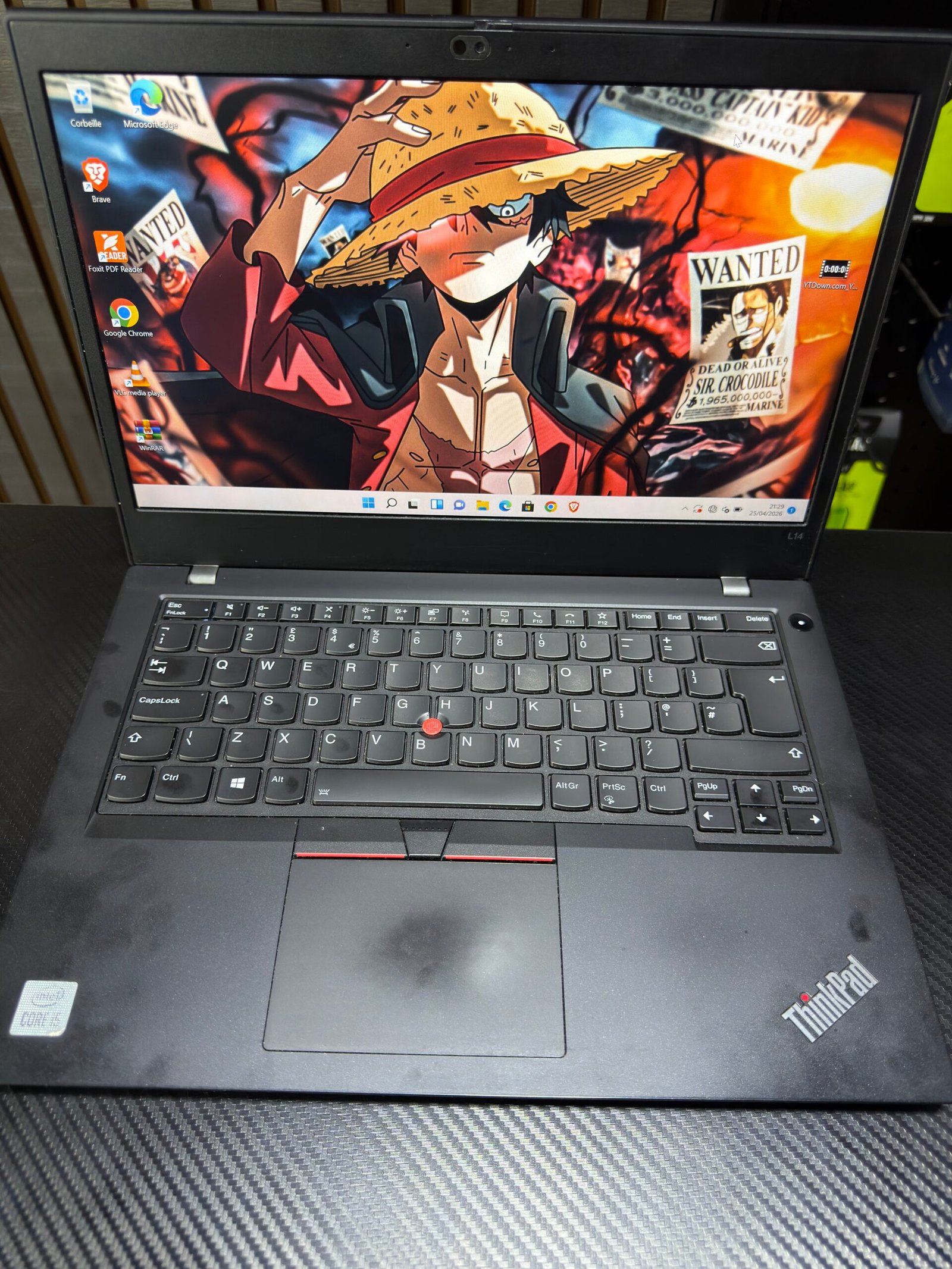 Lenovo ThinkPad L14 i5 10e Gen 16Go SSD – Occasion Grade A Garantie 1 An Maroc - Image 5