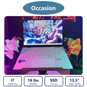ASUS Zenbook S13 Flip OLED occasion i7-1260P 16 Go 512 Go tactile – prix Maroc
