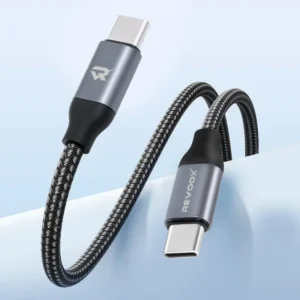 Câble USB-C vers USB-C 100W REVOOX TENEX RDC-CC201 2 m – photo 2