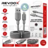 Câble USB vers Lightning iPhone REVOOX 3A RDC-UL01 1 m