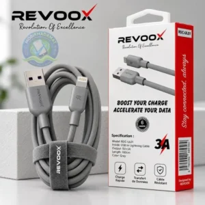 Câble USB vers Lightning iPhone REVOOX 3A RDC-UL01 1 m – photo 2