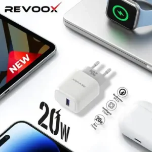 Chargeur mural REVOOX 20W + câble Micro-USB RCH-AM01 – photo 2