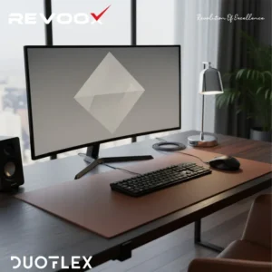 Clavier + souris filaire REVOOX DUOFLEX RKM-W101 AZERTY/Arabe – photo 2