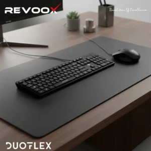 Clavier + souris filaire REVOOX DUOFLEX RKM-W101 AZERTY/Arabe – photo 4