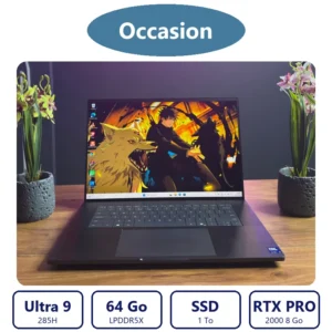 Dell Pro Max 16 Premium occasion Ultra 9 285H 64 Go 1 To RTX PRO 2000 – prix Maroc