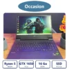 HP Victus 15 occasion Ryzen 5 5600H GTX 1650 16 Go 512 Go – prix Maroc