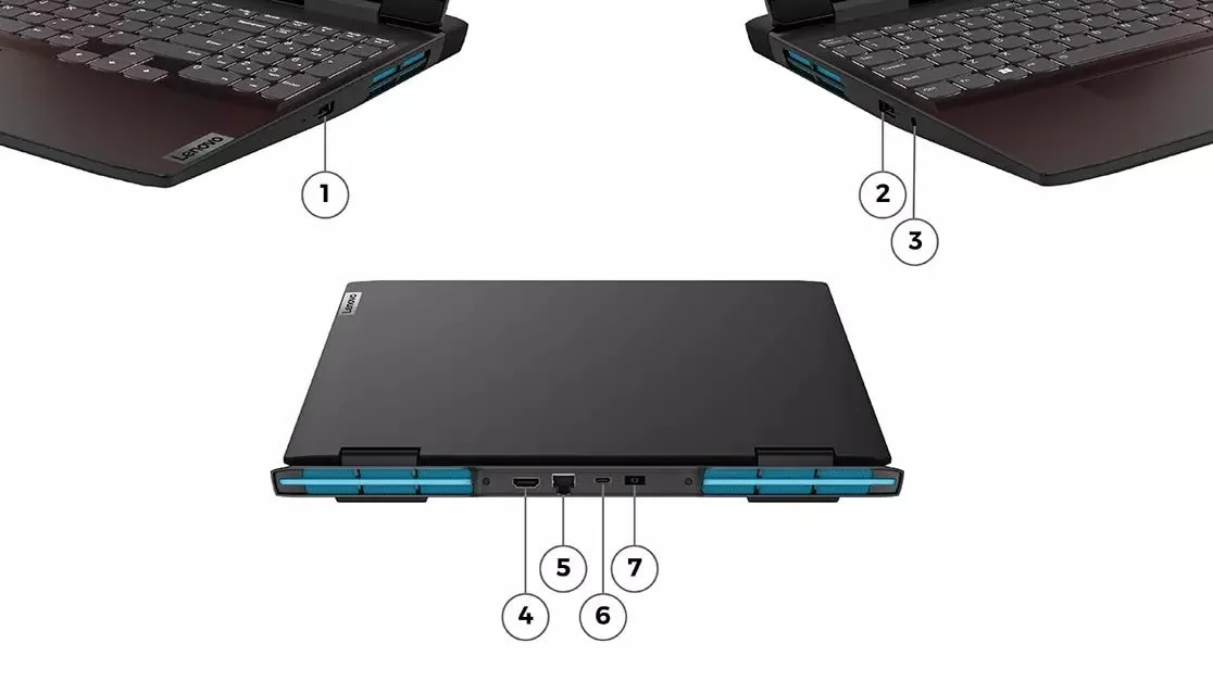 Lenovo IdeaPad Gaming 3 15ARH7 RYZEN 5 7535HS/16GB/512GB SSD/RTX 3050/15.6" 120HZ – photo 2