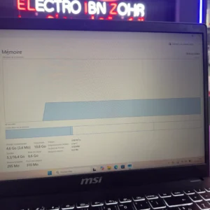 MSI Modern 15 mémoire 16 Go DDR4 3200 MHz