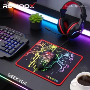 Pack gaming REVOOX GEEKVOX RP-KWC01 clavier + souris + casque RGB – photo 4