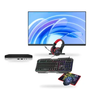 Pack PC bureau complet HP ProDesk Mini i5 + écran Xiaomi 27" + pack gaming Revoox – Electro Ibn Zohr Maroc