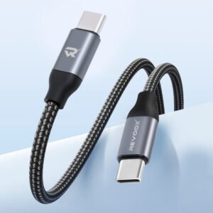 Câble USB-C vers USB-C 100W REVOOX TENEX RDC-CC201 2 m – photo 2