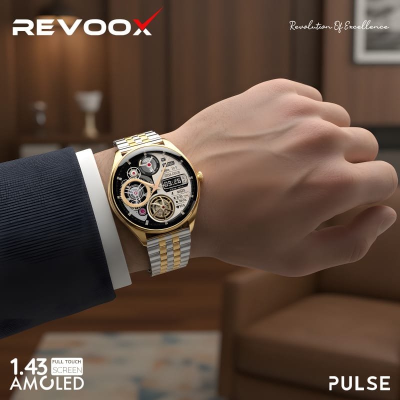 Montre connectée REVOOX PULSE AMOLED RSW-W06 étanche IP68 – photo 3