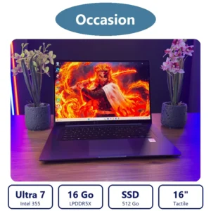 Samsung Galaxy Book6 occasion Intel Core Ultra 7 16 Go 512 Go 16 pouces tactile – prix Maroc